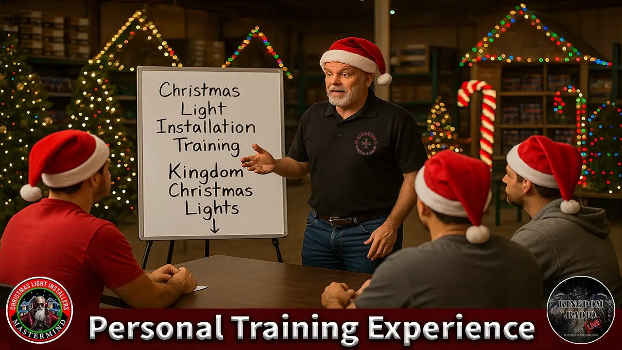Personal VIP In-Person Christmas Light Installation Training & Advanced Business Mastermind