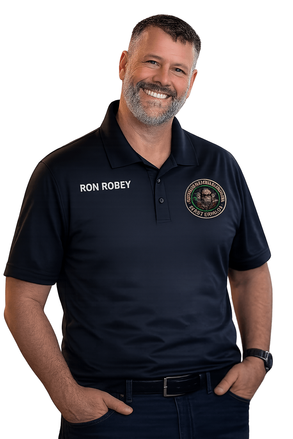 Ron Robey from ChristmasContractor.com posing for a picture.
