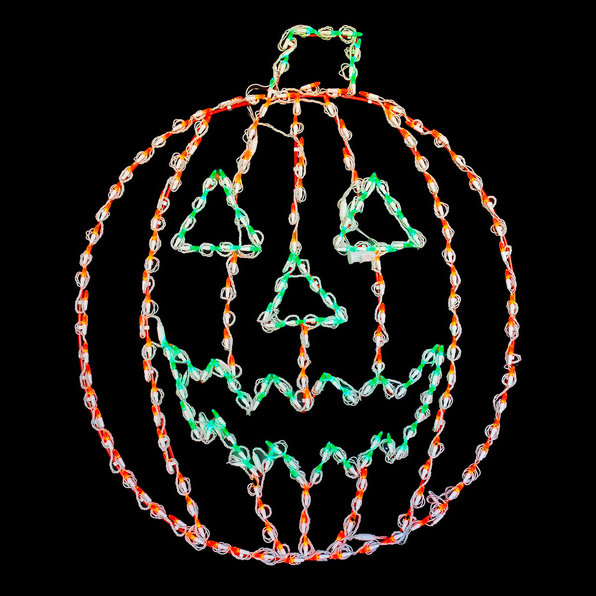 Holidynamics Lighted Halloween Pumpkins & Scarecrows