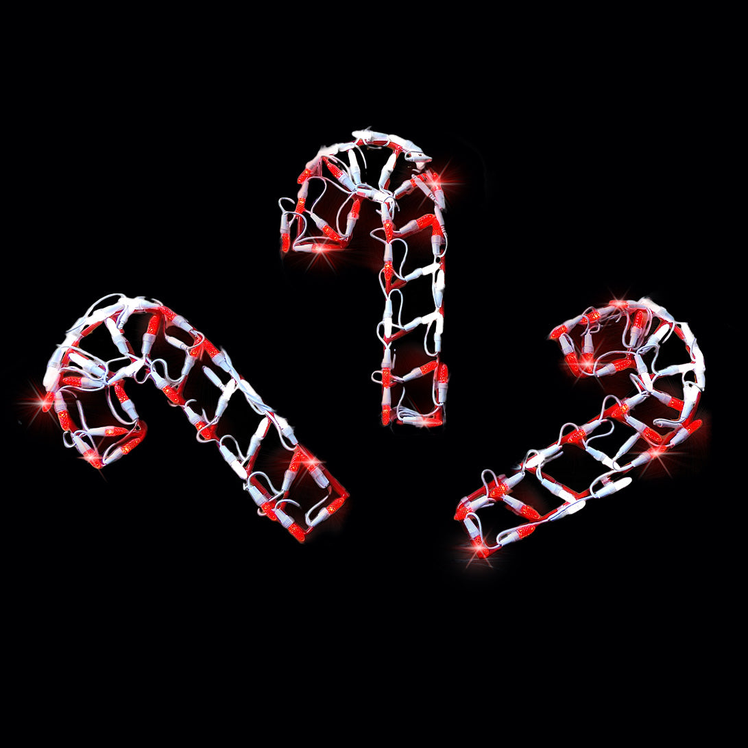 Holidynamics Lighted Candy & Candy Canes