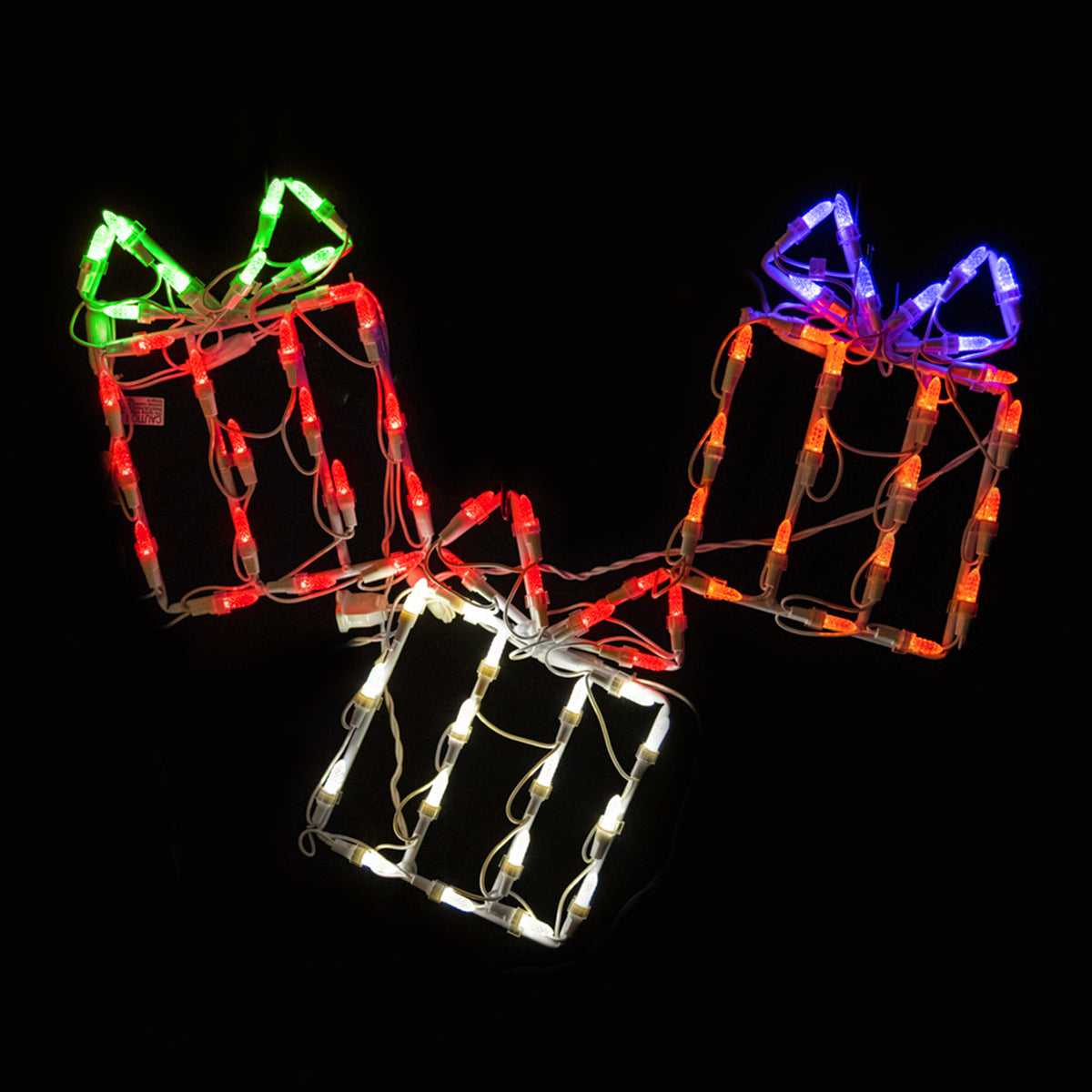 Holidynamics LED Mini Gift Boxes 10" — Set of 3