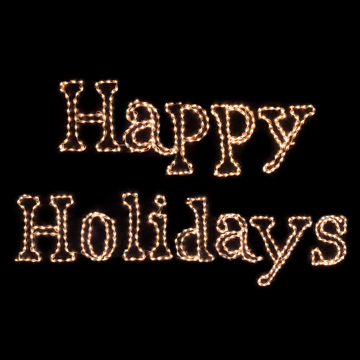 Holidynamics Lighted Message Signs