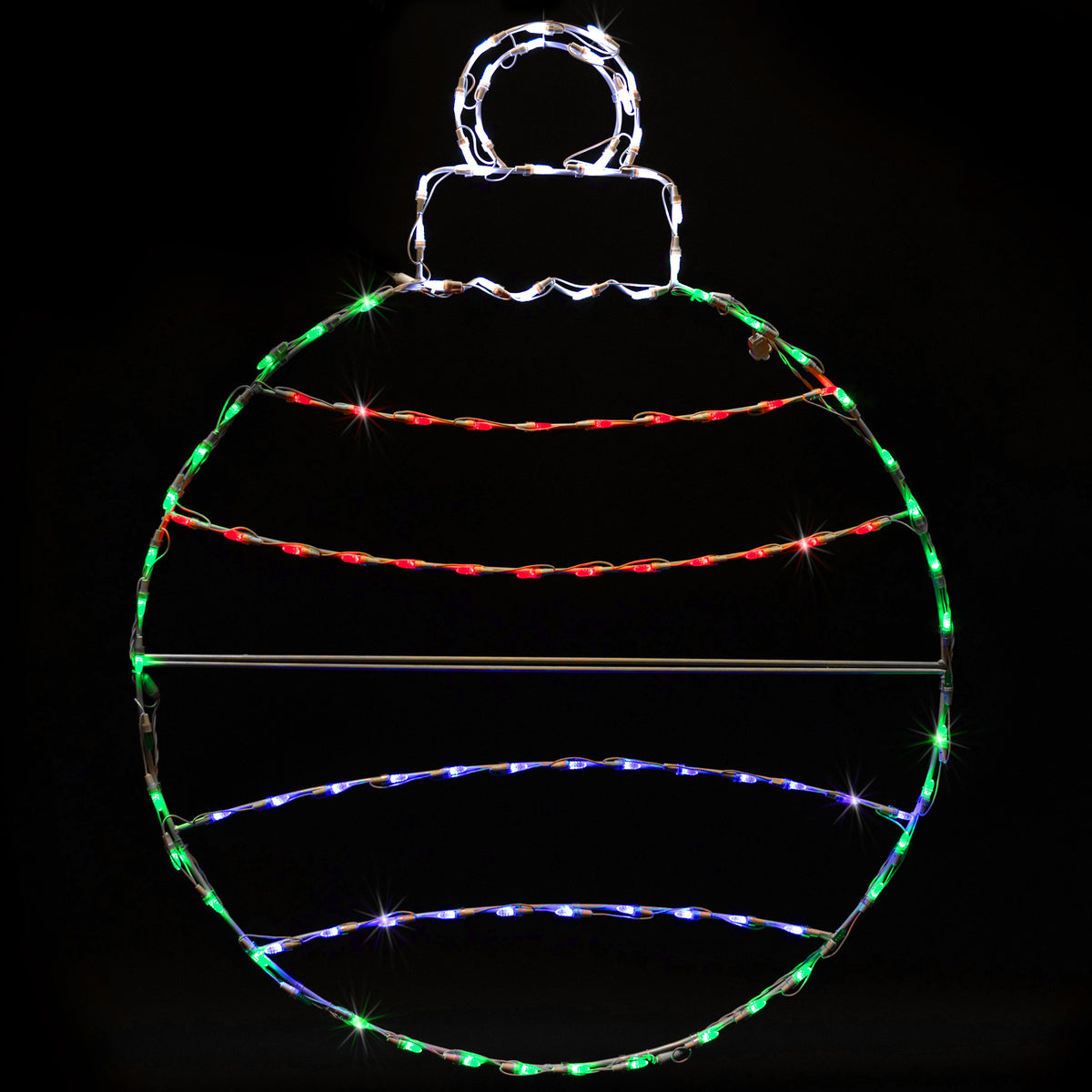 Holidynamics 2D Lighted Ornaments 48"