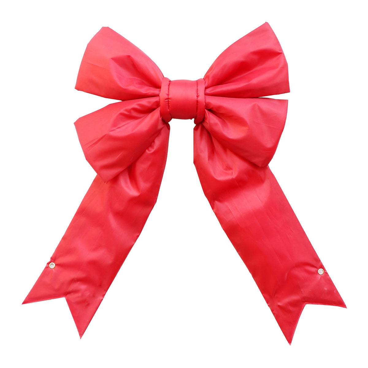 Holidynamics Red Nylon Bow — Unlit / 18" — pack of 4