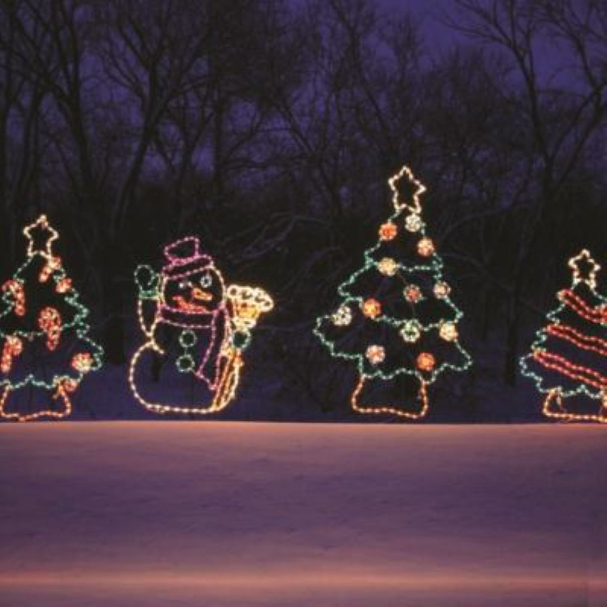 Holidynamics Lighted Christmas Tree with Candy Canes — 60"
