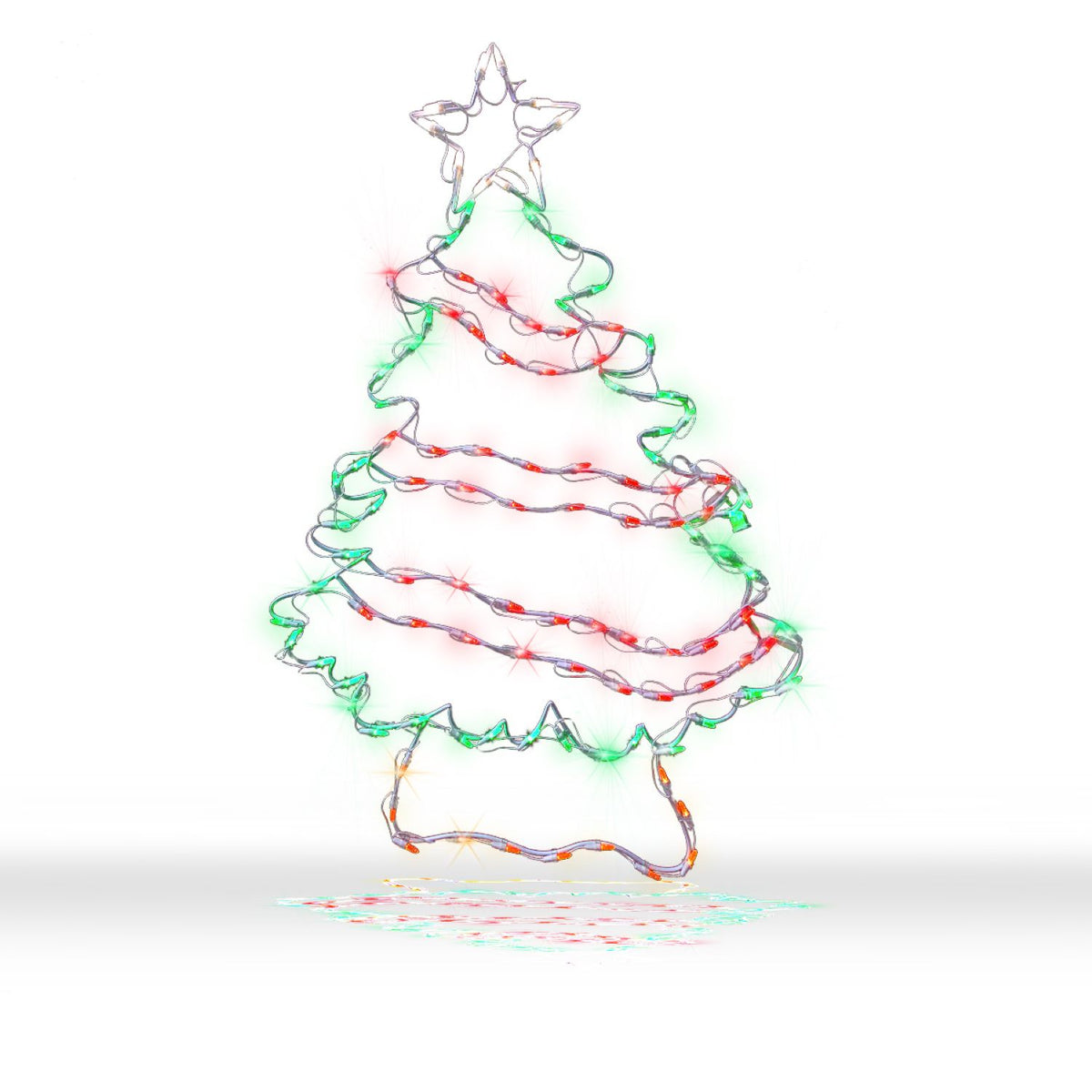 Holidynamics Christmas Tree with Garland LED 48"