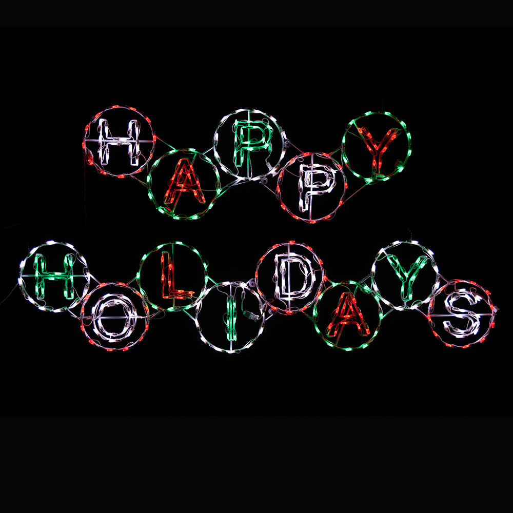 Holidynamics Lighted Message Signs