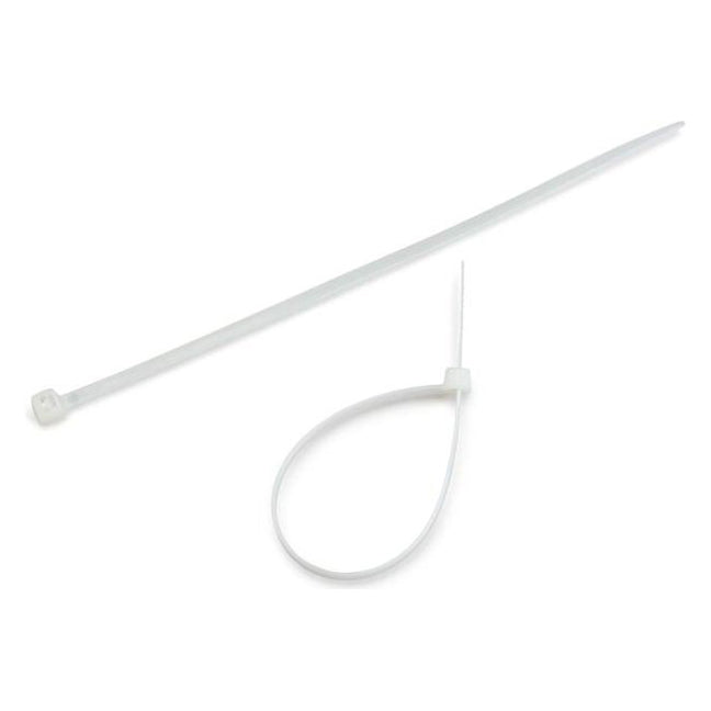 Holidynamics Cable Ties, 100/Bag — 7.5" — 50 lb / Clear