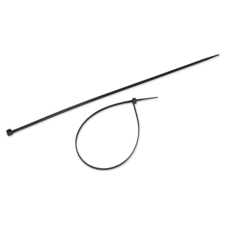 Holidynamics Cable Ties, 100/Bag — 14" — 50 lb / Black UV