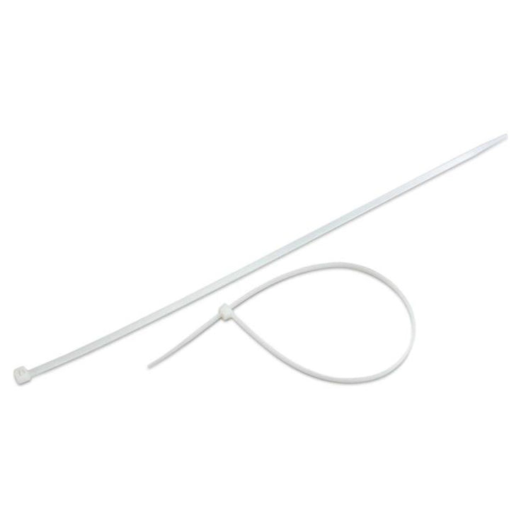 Holidynamics Cable Ties, 100/Bag — 14" — 50 lb / Clear