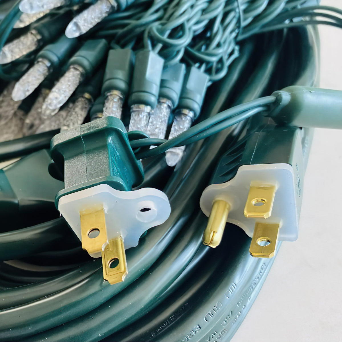Holidynamics Extension Cord Plug and Gasket — Pack of 50