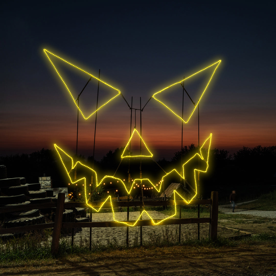 Holidynamics Dynamic RGBWW 120" Jack-O-Lantern Faces
