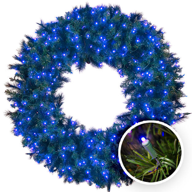 Holidynamics Overlit Dynamic RGBWW Wreath, 3MM — 60"