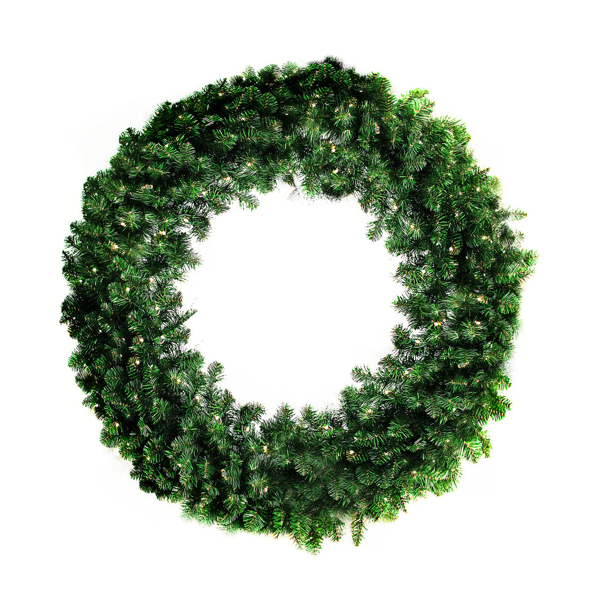Holidynamics 60" Oregon Wreath — Warm White