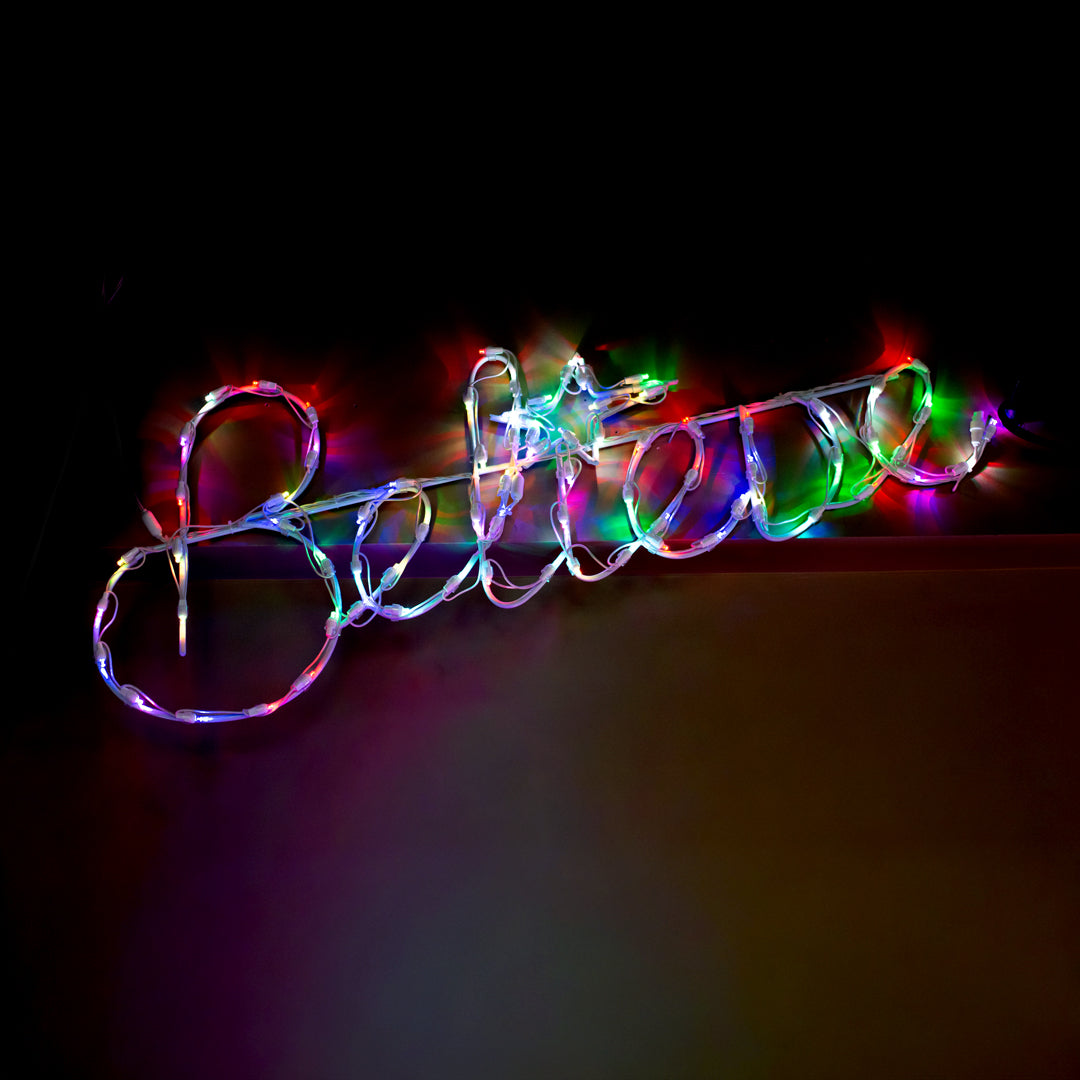 Holidynamics Dynamic RGBWW Lighted Signs