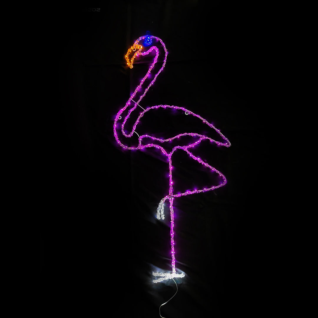 Holidynamics 2D Lighted Flamingos