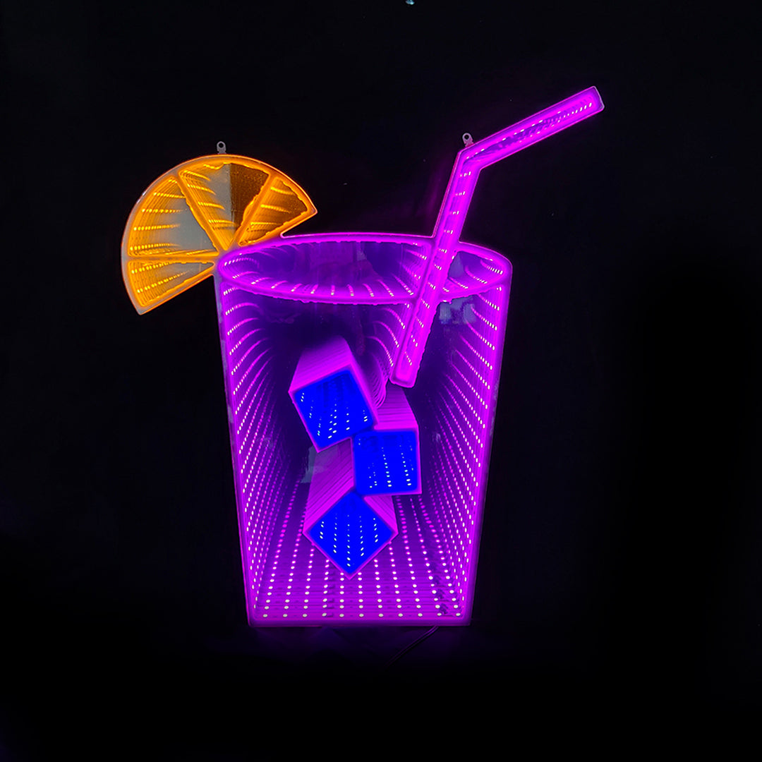 Holidynamics 2D Lighted Cocktail Glasses
