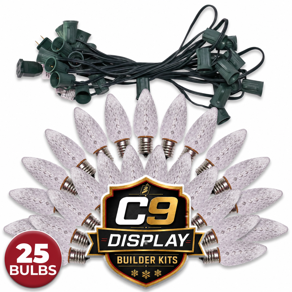 Holidynamics C9 Light Kits — 12" Spacing