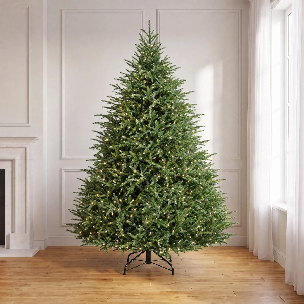 Holidynamics Dynamic RGBWW Pre-Lit Christmas Tree — Fraser Fir — full / 7.5'