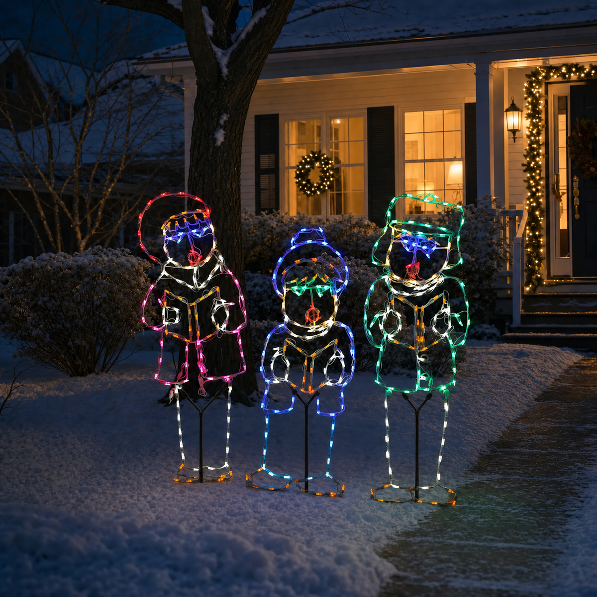 Holidynamics Lighted Victorian Christmas Displays