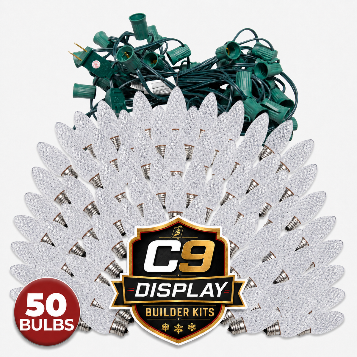 Holidynamics C9 Light Kits — 12" Spacing