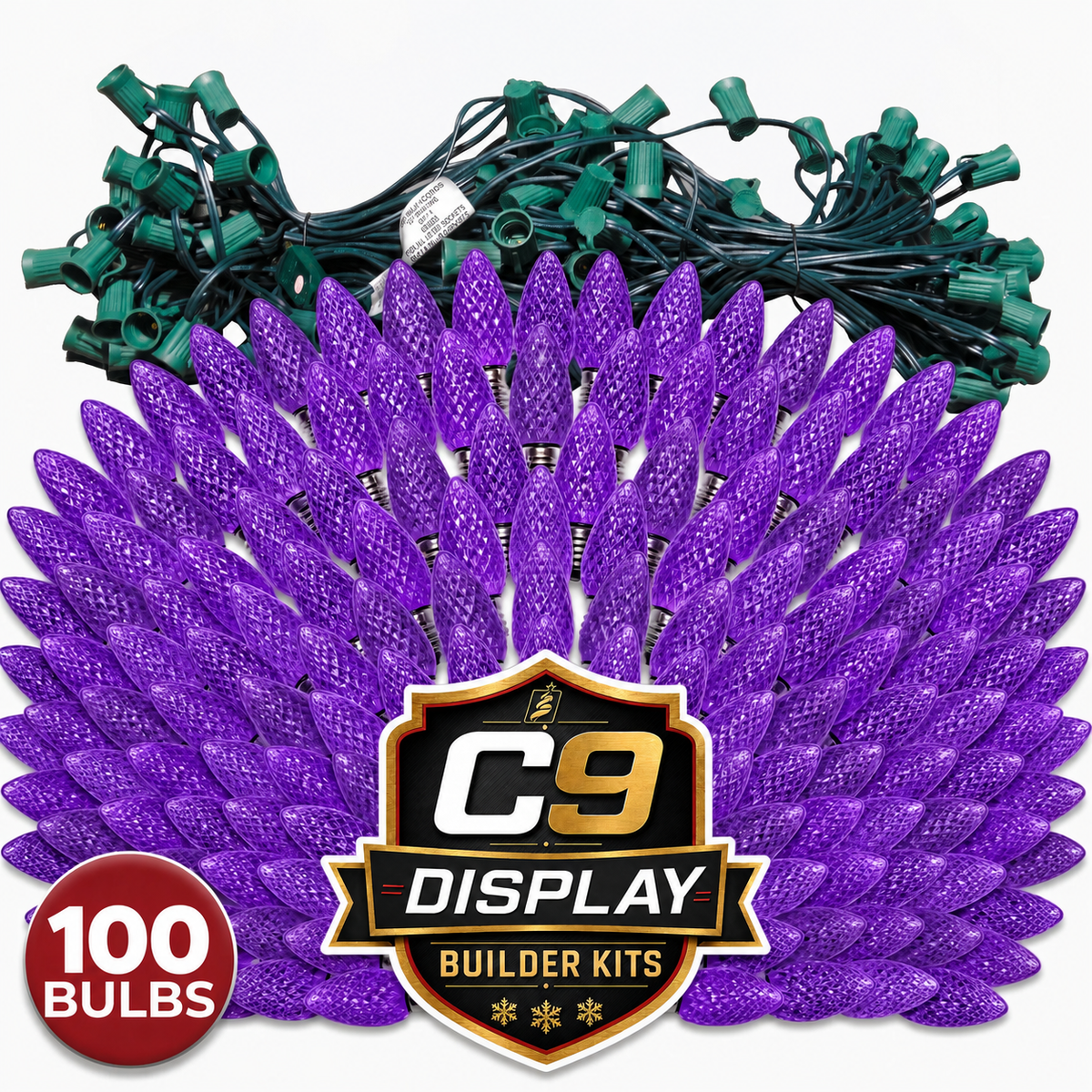 Holidynamics C9 Light Kits — 12" Spacing