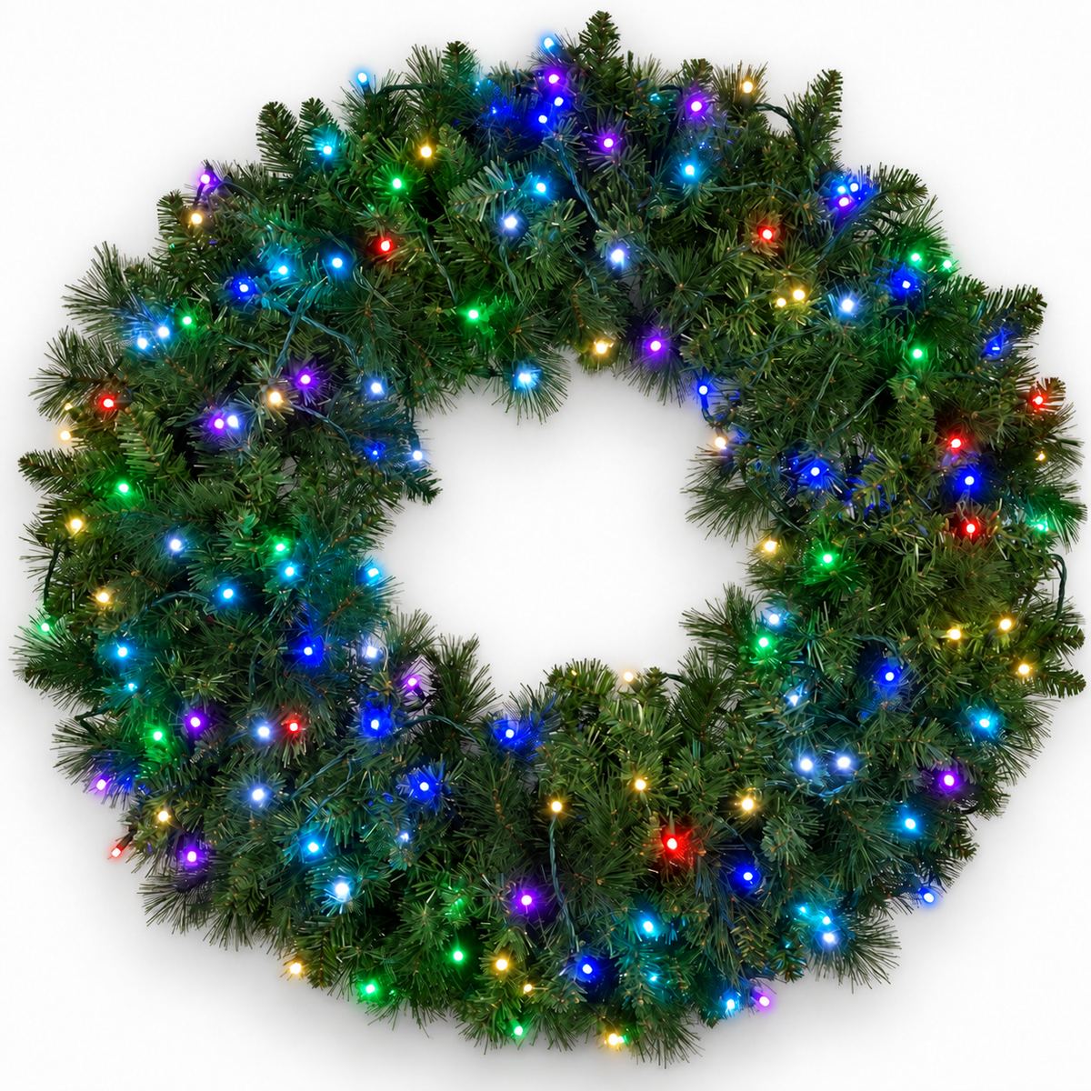 Holidynamics Dynamic RGB Wreath — 48" — pack of 2