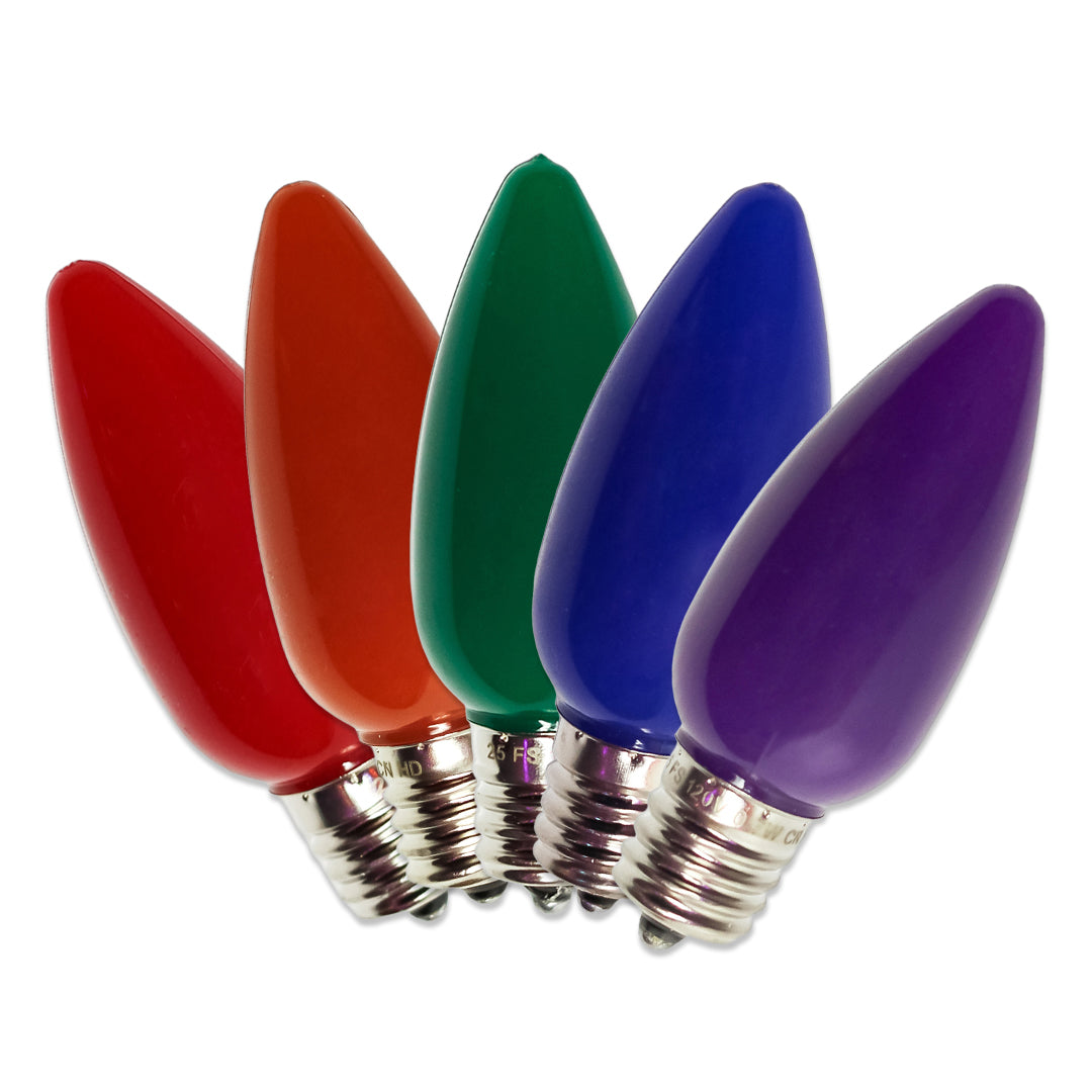 Holidynamics C9 LED Bulbs — Case of 500