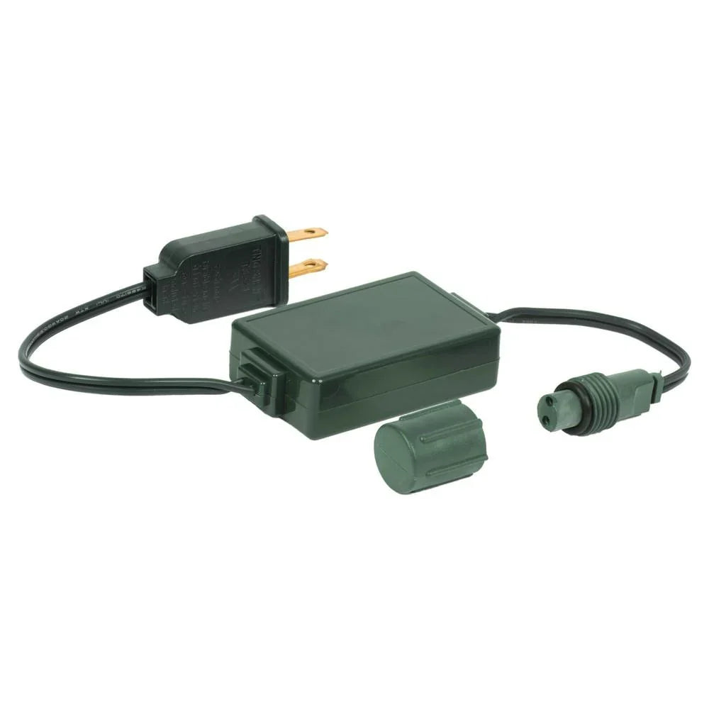 12 inch rectified coaxial power cord for waterproof Christmas mini light systems