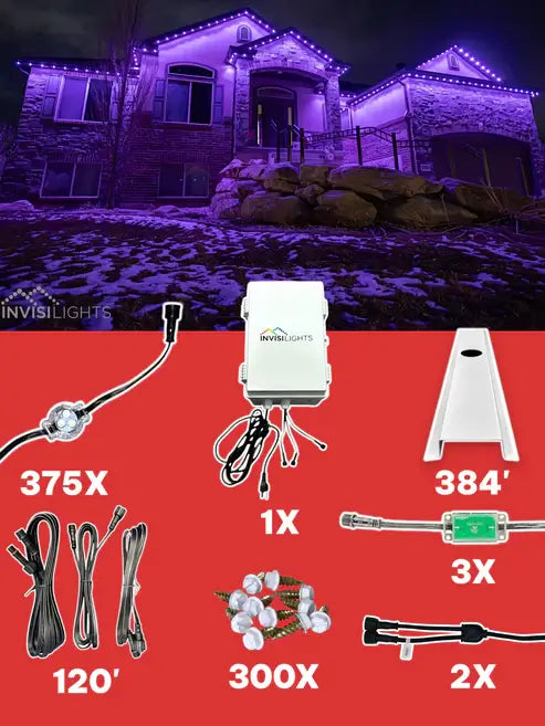 InvisiLights 375' Kit