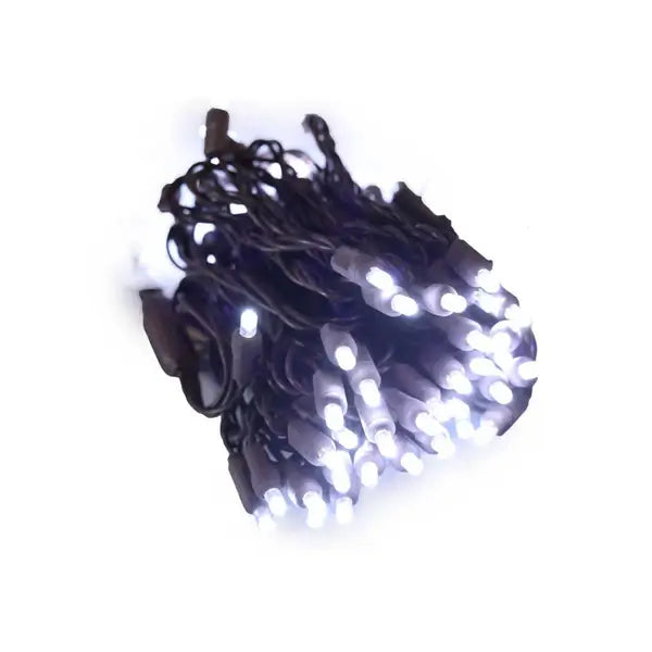 50L 6" Spacing Concave LED Mini Christmas Light (Ball)