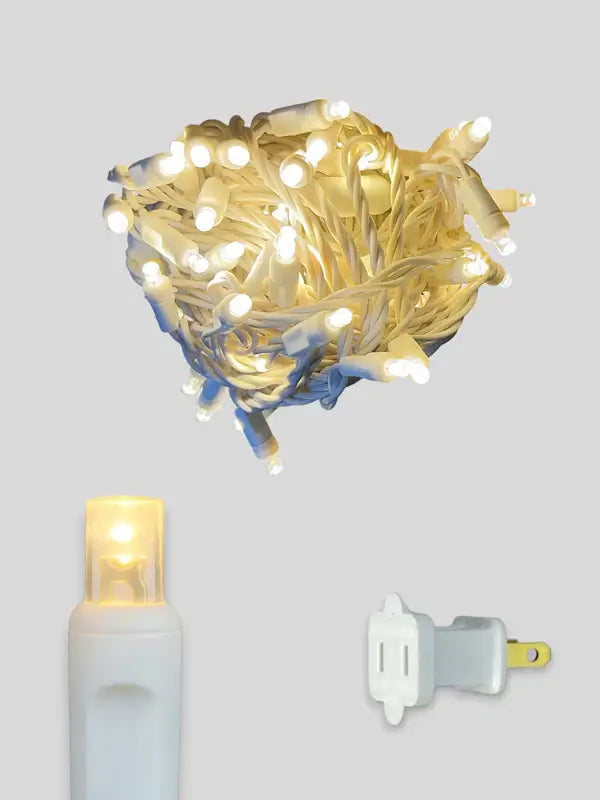 70L 4" Spacing Concave LED Mini Christmas Lights(Ball)