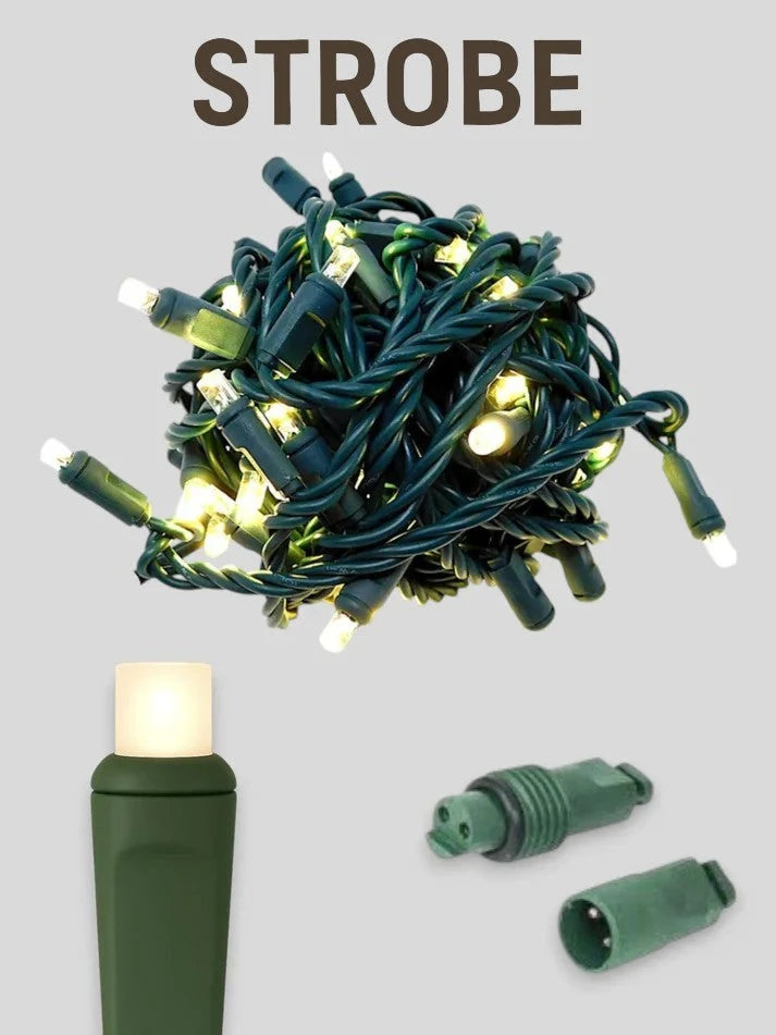 Coaxial Water Tight 70L 4" Spacing Strobe Mini Lights - sun warm white