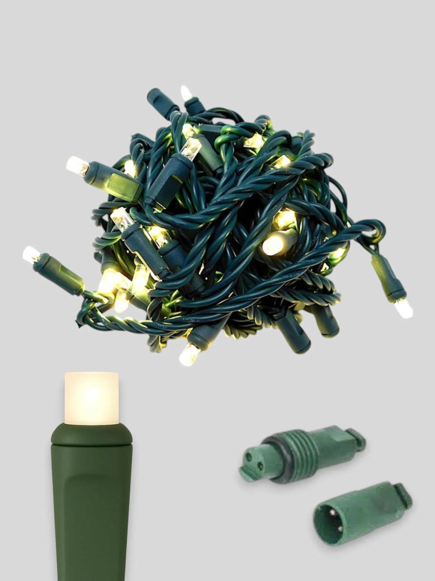 70L coaxial concave LED mini Christmas lights