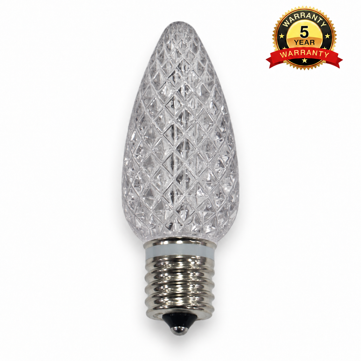 C9 Commercial Elite SMD LED Christmas Light Bulbs — Pure White (4200K) / 25/Pack; Pure White (4200K) / 500/Case