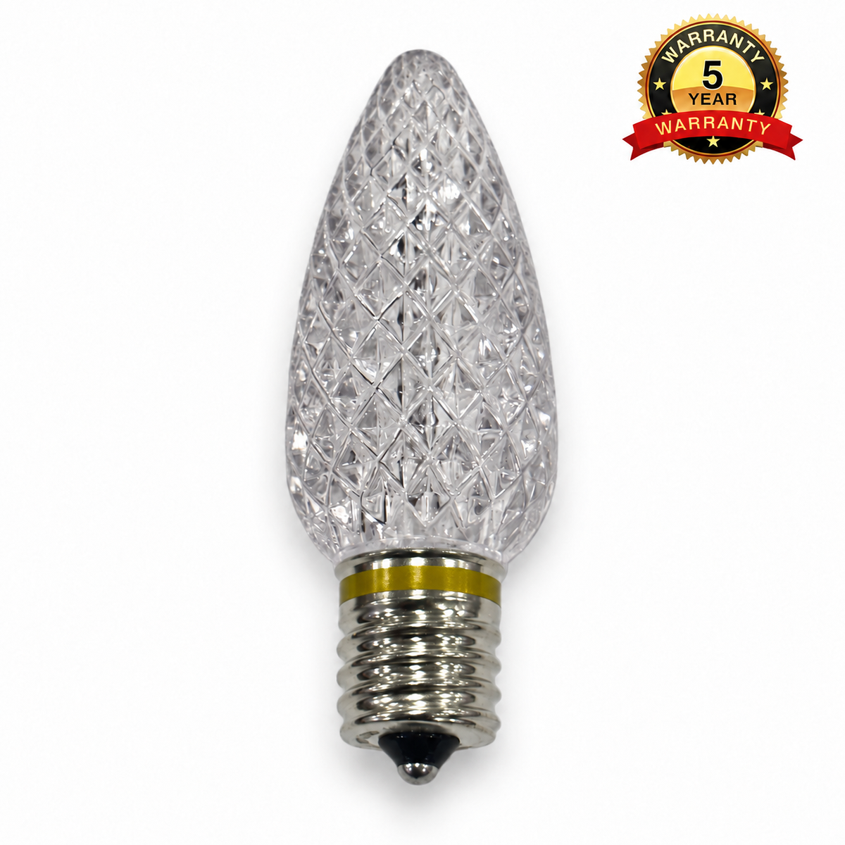 C9 Commercial Elite SMD LED Christmas Light Bulbs — Warm White (2800-3200K) / 25/Pack; Warm White (2800-3200K) / 500/Case