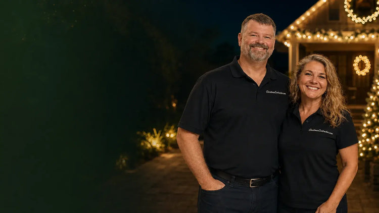 Christmas Light Distribution Service in Houston Texas.  We offer premium quality permanent lighting products with free shipping.