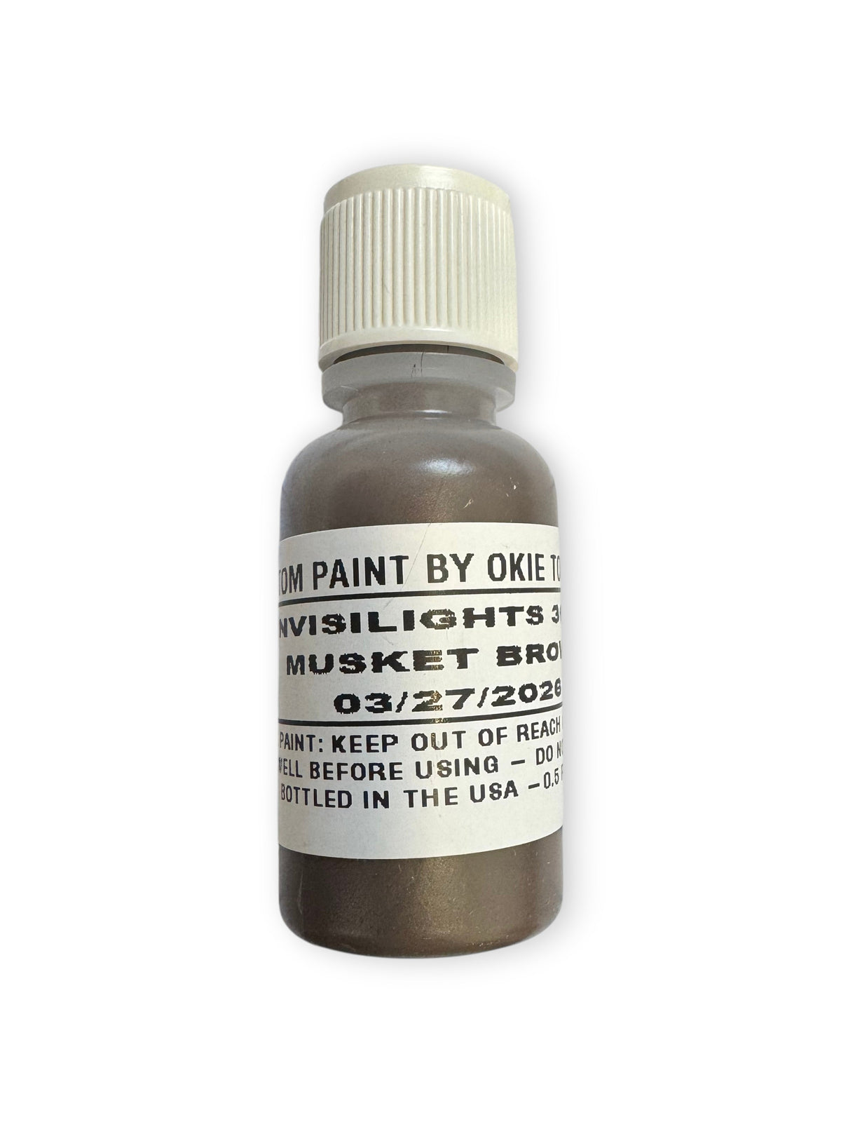 InvisiLights Channel Touch Up Paint — Musket Brown