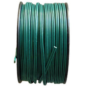 A spool of green colored Zip Cord, 250 feet long, without sockets.