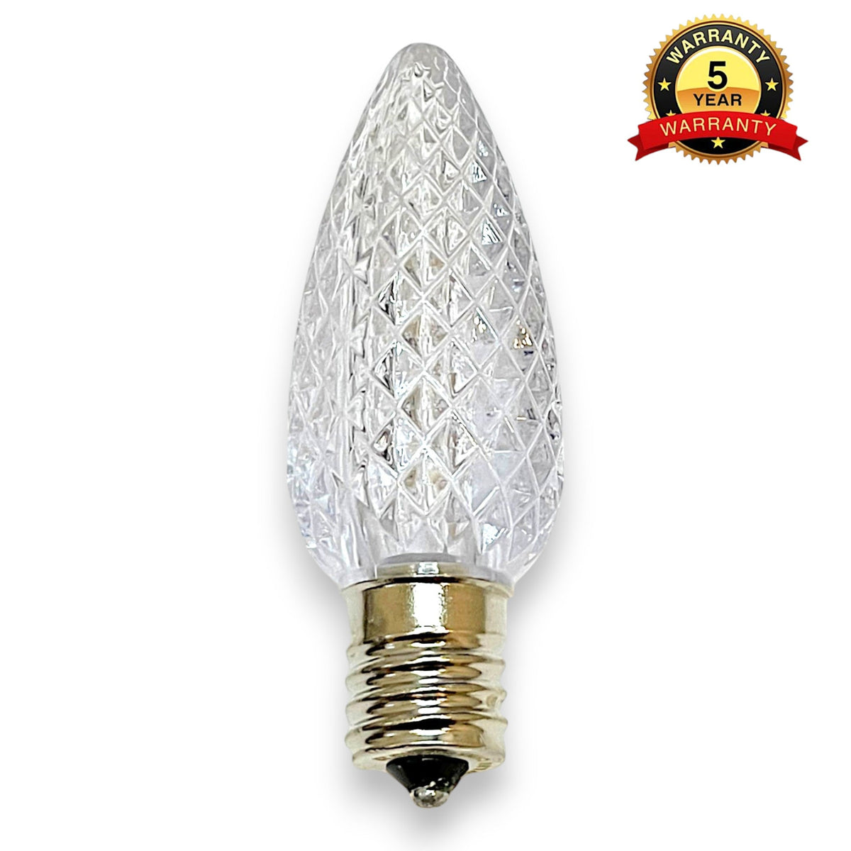 C9 Commercial Elite SMD LED Christmas Light Bulbs — Cool White #2 (8500K) / 25/Pack; Cool White #2 (8500K) / 500/Case