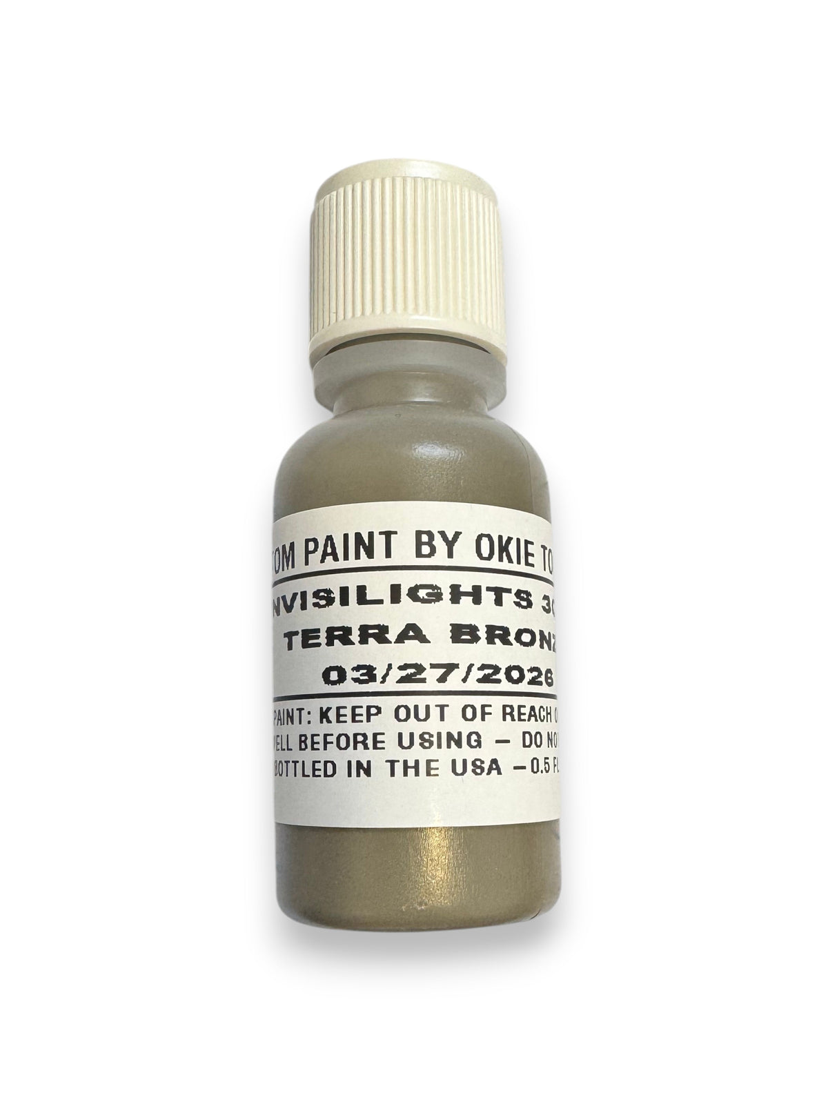 InvisiLights Channel Touch Up Paint — Terra Bronze