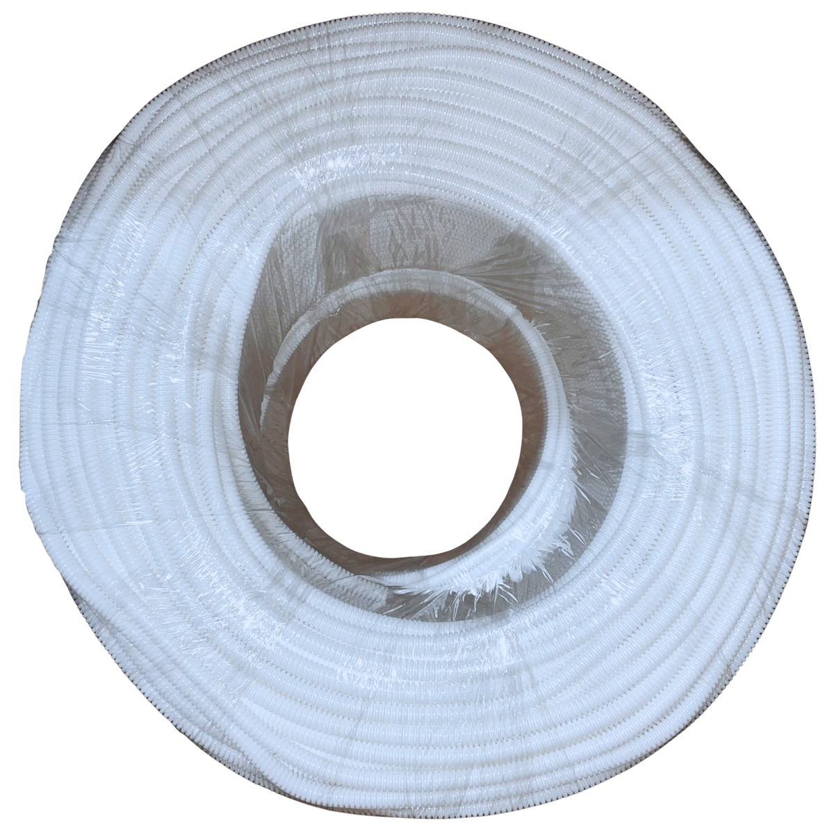 InvisiLights - Protective Wire Loom — 1/4" / White / 25'; 1/4" / White / 50'; 1/4" / White / 100'; 1/4" / White / 200'; 1/2" / White / 25'; 1/2" / White / 50'; 1/2" / White / 100'; 1/2" / White / 200'