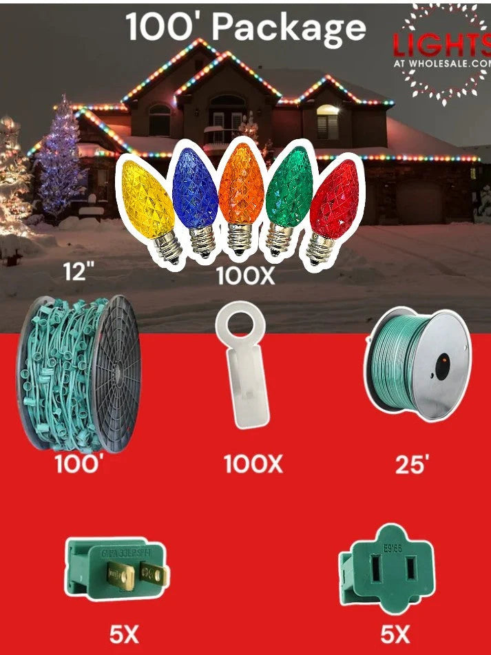 C7 100 foot Christmas Light Pro Package source configuration 02