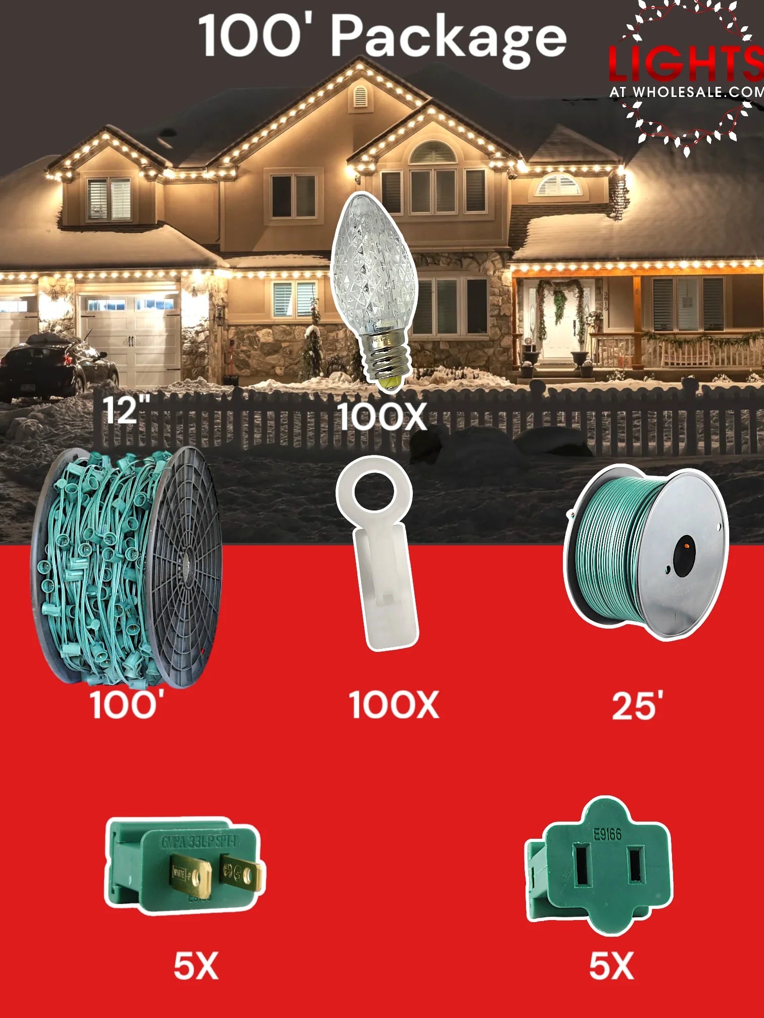 C7 100 foot Christmas Light Pro Package source configuration 03
