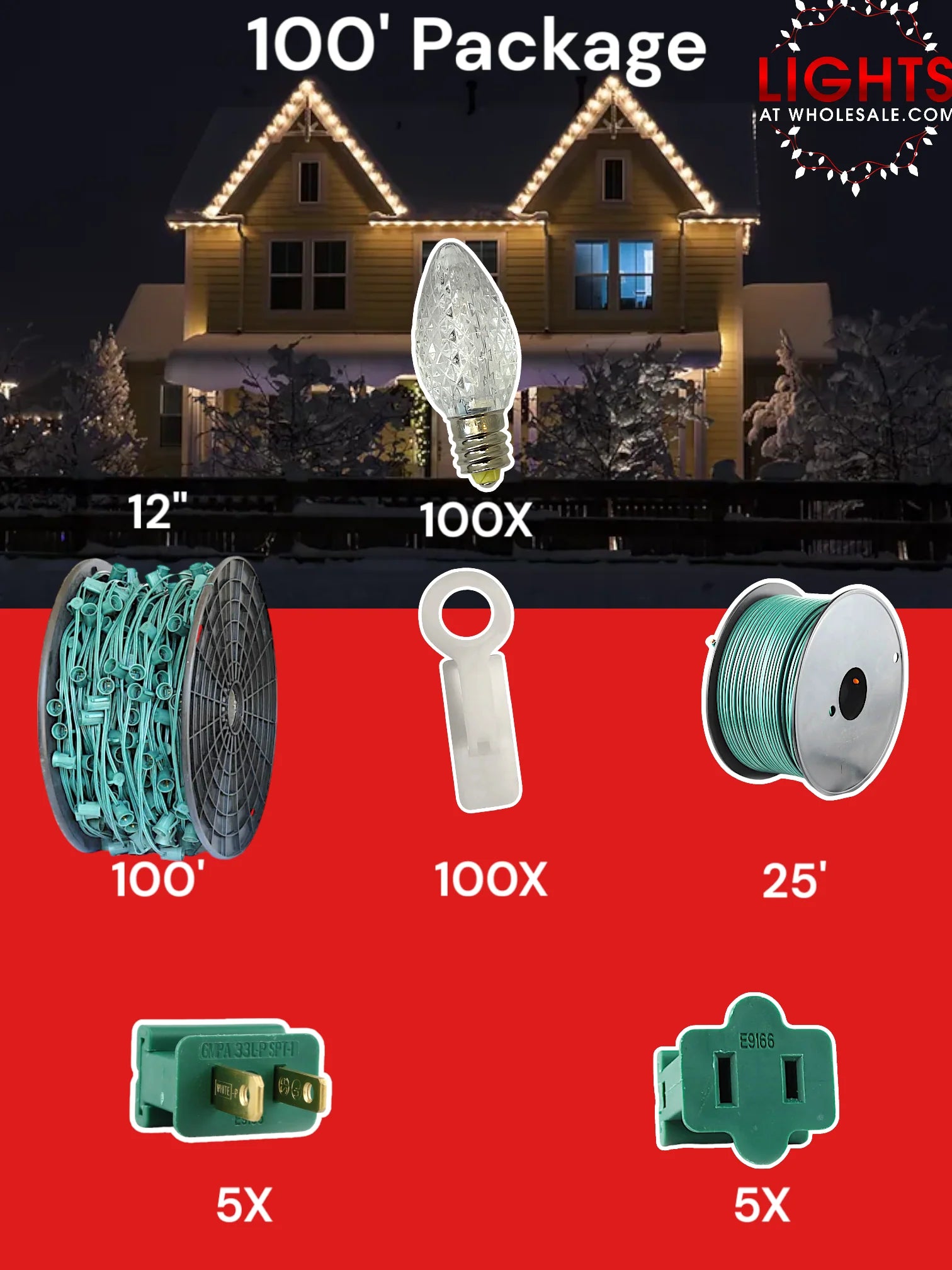 C7 100 foot Christmas Light Pro Package source configuration 04