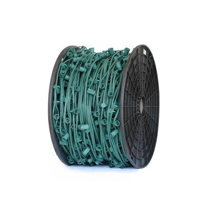 Admiral C7 1000 foot green SPT-2 socket wire spool