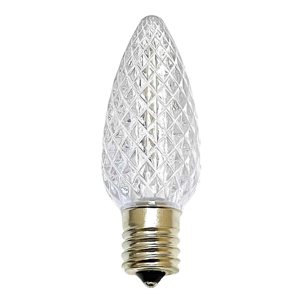 Minleon C7 concave LED Christmas light bulb