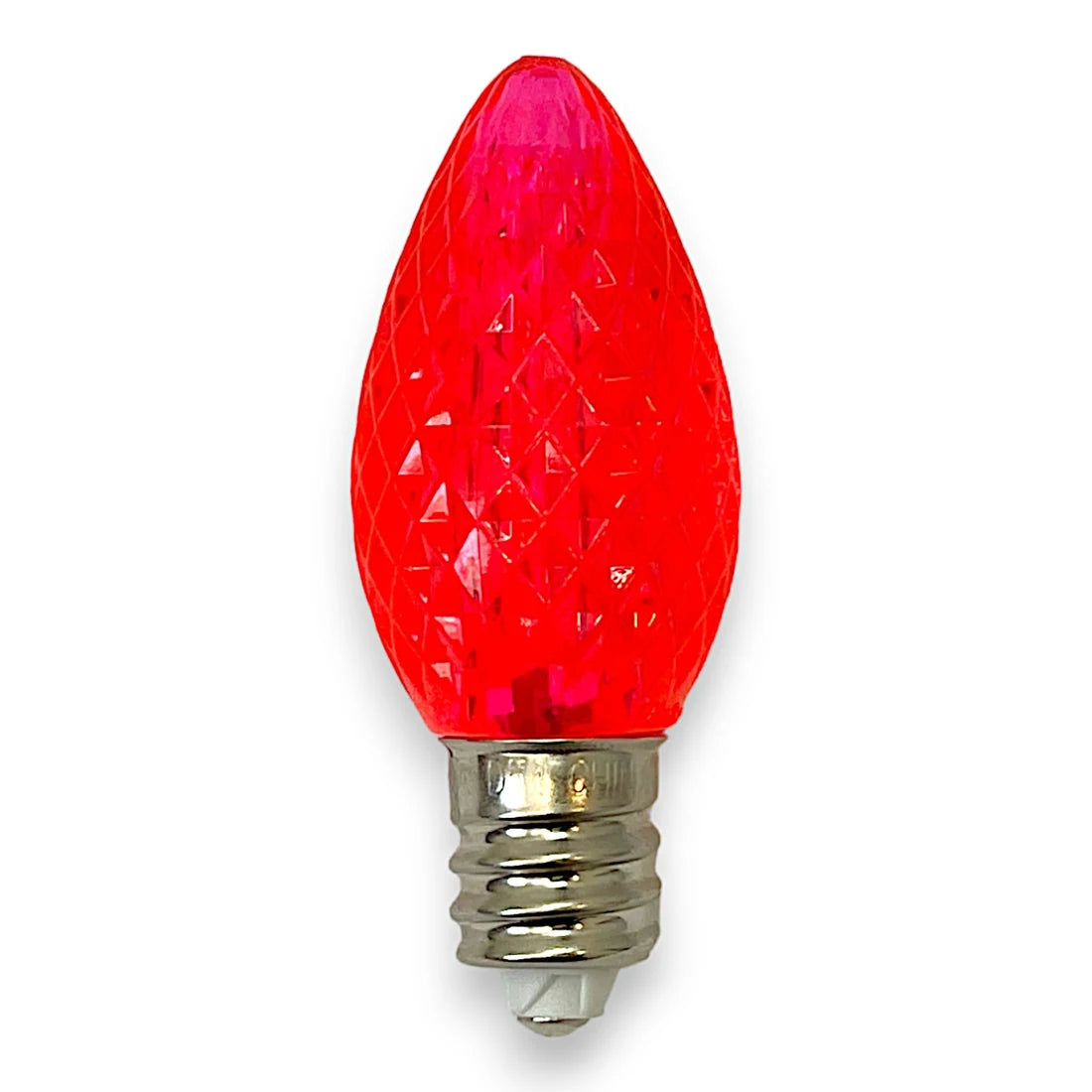 Minleon C7 pink LED Christmas light bulb