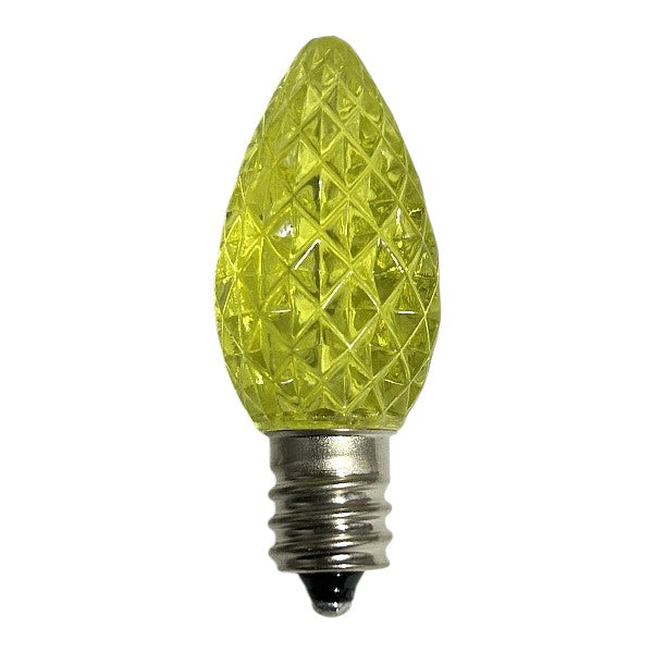C7 SMD LED bulb - Yellow