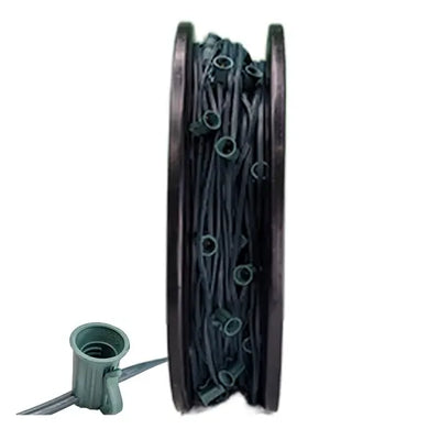 C7 Spool  w/Sockets FULL ROLL SPT-1, Green